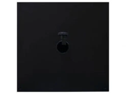 Sonnenschirmständer Stahlplatte Schwarz 60x60cm 24kg -Gartenmöbel Verkäufe schirmstaender stahlplatte 24kg draufsicht 627x627