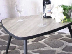 Sensline Metall Keramik Couchtisch Dora 80x40cm -Gartenmöbel Verkäufe sensline couchtisch dora keramik ambientebild 627x627