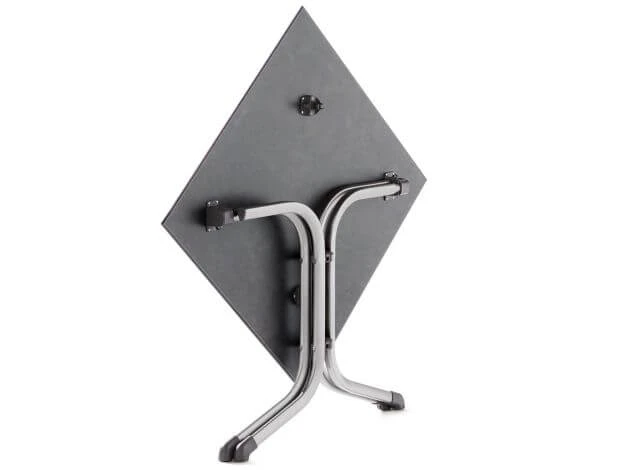 Boulevard Klapptisch Polytec HPL 80x80cm Graphit-anthrazit 4 Boulevard Klapptisch Polytec HPL 80x80cm Graphit-anthrazit – Bild 2