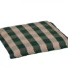 Slimline Stuhlkissen 45x45cm Stoffkollektion Country -Gartenmöbel Verkäufe sitzkissen duenn gruen kariert 627x627