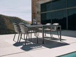 Basket Alu Dining-Sessel Inkl. Sitz-/Rückenpolster -Gartenmöbel Verkäufe solpuri basket dining sessel ambientebild 5 627x627