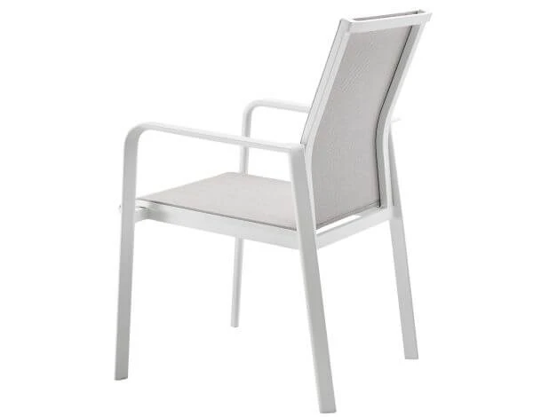 Breeze Stapelsessel Alu White Softex Shell 5 Breeze Stapelsessel Alu White Softex Shell – Bild 3