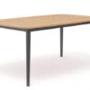 Charlie Alu Teak Dining Tisch -Gartenmöbel Verkäufe solpuri charlie gartentisch teakholz alu anthracite 627x627