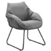 Chill Dining Sessel Alu Anthracite Polster Mumbai Anthracite