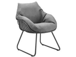 Chill Dining Sessel Alu Anthracite Polster Mumbai Anthracite