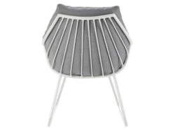 Chill Dining Sessel Alu White Polster Mumbai Anthracite -Gartenmöbel Verkäufe solpuri chill dining sessel alu white rueckansicht 627x627