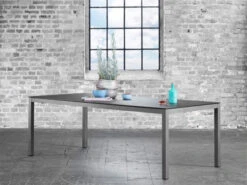 Classic Alu Dining-Tisch HPL -Gartenmöbel Verkäufe solpuri classic alu dining tisch anthracite ambientebild 3 627x627