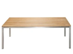 Dining Tisch Classic Edelstahl Teak 7 Dining Tisch Classic Edelstahl Teak -Gartenmöbel Verkäufe solpuri classic edelstahl teakholz dining tisch seitenansicht 627x627
