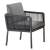 Club Dining-Sessel Anthracite Inkl. Polster 2 Club Dining-Sessel Anthracite Inkl. Polster -Gartenmöbel Verkäufe solpuri club dining sessel alu anthracite stringflex anthracite 627x627