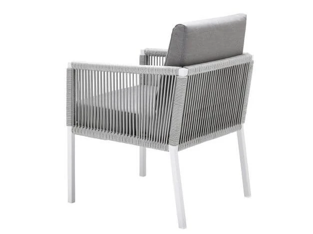 Club Dining-Sessel White Inkl. Polster 7 Club Dining-Sessel White Inkl. Polster – Bild 5