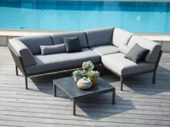 Club Lounge Anthracite Kaffeetisch Keramik 80x80cm 10 Club Lounge Anthracite Kaffeetisch Keramik 80x80cm -Gartenmöbel Verkäufe solpuri club lounge ambientebild 2 627x627