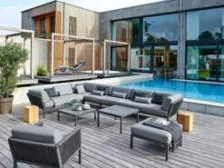 Club Lounge Anthracite Kaffeetisch Keramik 80x80cm 11 Club Lounge Anthracite Kaffeetisch Keramik 80x80cm -Gartenmöbel Verkäufe solpuri club lounge ambientebild 5 627x627