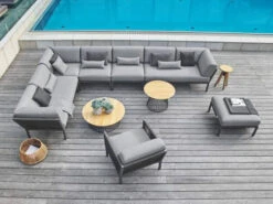 Club Lounge Anthracite Sessel Inkl. Polster -Gartenmöbel Verkäufe solpuri club lounge ambientebild 6 627x627