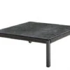 Club Lounge Anthracite Kaffeetisch Keramik 80x80cm -Gartenmöbel Verkäufe solpuri club lounge kaffeetisch anthracite 30cm keramik brick grey 627x627