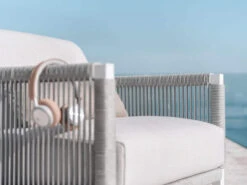 Club Lounge White Sessel Inkl. Polster -Gartenmöbel Verkäufe solpuri club lounge sessel white ambientebild 2 627x627