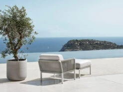 Club Lounge White Sessel Inkl. Polster -Gartenmöbel Verkäufe solpuri club lounge white ambientebild 2 627x627 1