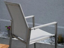Dance Stapelsessel Edelstahl Softex Shell -Gartenmöbel Verkäufe solpuri dance edelstahl softex shell dining sessel stapelbar ambientebild 2 627x627
