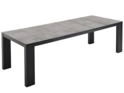 Elements Alu Keramik Dining Tisch 300x100cm