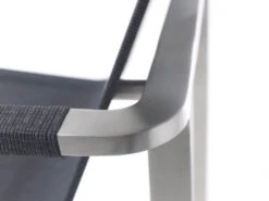 Jazz Edelstahl Stapelsessel -Gartenmöbel Verkäufe solpuri jazz stapelsessel edelstahl softex coal detailbild 2 627x627