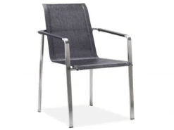 Jazz Edelstahl Stapelsessel