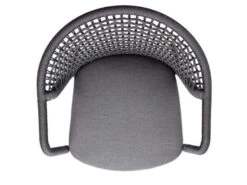 Jooy Stapelsessel String-Flex Anthracite Inkl. Sitz-Polster Anthracite -Gartenmöbel Verkäufe solpuri jooy stapelsessel alu anthracite string flex anthracite draufsicht 627x627