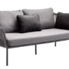 Loop Lounge 2-Sitzer Sofa Alu Anthracite String-Flex Anthracite -Gartenmöbel Verkäufe solpuri loop 2 sitzer lounge sofa anthracite 627x627