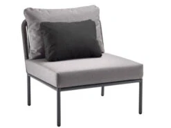 Loop Lounge Anbau-Modul Alu Anthracite String-Flex Anthracite