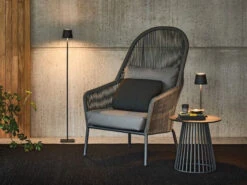 Loop Set 2-teilig Lounge Sessel Hochlehner & Hocker Anthracite 12 Loop Set 2-teilig Lounge Sessel Hochlehner & Hocker Anthracite -Gartenmöbel Verkäufe solpuri loop lounge sessel hochlehner anthracite imagebild ambiente 1 627x627 1