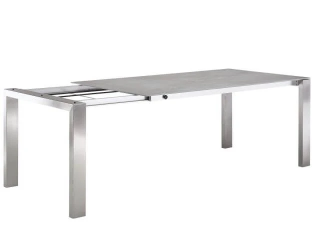 Mono Ausziehtisch Edelstahl Dekton 180/240x100cm 6 Mono Ausziehtisch Edelstahl Dekton 180/240x100cm – Bild 4