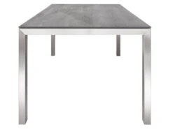 Mono Dining Tisch Edelstahl Dekton
