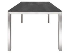 Mono Dining Tisch Edelstahl Keramik