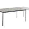 Soft Ausziehtisch Alu Keramik