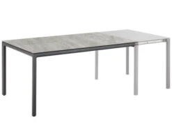 Soft Ausziehtisch Alu Keramik