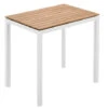 Soft Dining Tisch Alu White Teak -Gartenmöbel Verkäufe solpuri soft dining tisch alu white teakholz 80x60cm 627x627