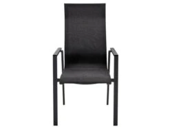 Soul Stapelsessel Hoch Anthracite Mit Alu-Armlehne -Gartenmöbel Verkäufe solpuri soul stapelsessel hoch anthracite alu front 627x627