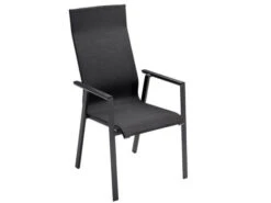 Soul Stapelsessel Hoch Anthracite Mit Alu-Armlehne