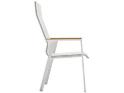 Soul Stapelsessel Hoch White Mit Teak-Armlehne 11 Soul Stapelsessel Hoch White Mit Teak-Armlehne -Gartenmöbel Verkäufe solpuri soul stapelsessel hoch white teak seitenansicht 627x627