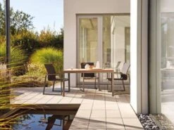 Stapelsessel Foxx Alu Anthracite Softex Coal Teak-Armlehne 9 Stapelsessel Foxx Alu Anthracite Softex Coal Teak-Armlehne -Gartenmöbel Verkäufe solpuri stapelsessel foxx alu anthracite teak armlehnen ambientebild 2 627x627