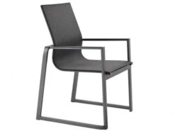 Stapelsessel Foxx Alu Anthracite Softex Coal Alu-Armlehne