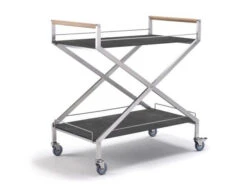 Servierwagen Trolley One Edelstahl Keramik