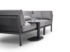 Wing Beistelltisch Alu Anthracite 66x33x50cm -Gartenmöbel Verkäufe solpuri wing beistelltisch aluminium anthracite detailbild 627x627