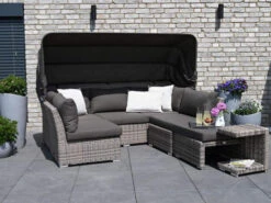 Loungeset Modulare Lounge Insel Daydream -Gartenmöbel Verkäufe sonneninsel polyrattan loungeinsel lounge daydream ambientebild 3 627x627