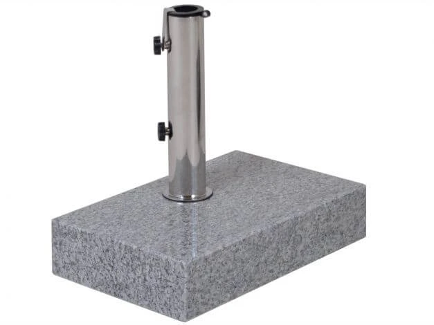 Balkon Sonnenschirmständer 30kg Granit Grau 3 Balkon Sonnenschirmständer 30kg Granit Grau