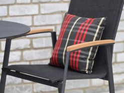 Alu Stapelsessel Oriental Teak Anthrazit|anthrazit -Gartenmöbel Verkäufe stapelsessel garten oriental teak anthrazit detailbild 2 627x627