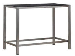 Gartentisch Edelstahl Stehtisch Barolo HPL 138x80cm