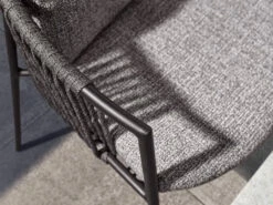 Gartensessel Zoe Alu Schwarz Matt Kordel Basalt Stoff Mélange Grau 13 Gartensessel Zoe Alu Schwarz Matt Kordel Basalt Stoff Mélange Grau -Gartenmöbel Verkäufe stern aera sessel zoe schwarz matt basalt grau detailbild 627x627