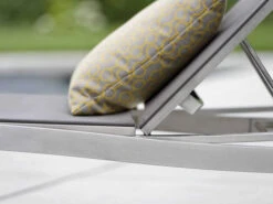 Allround Rollenliege Edelstahl-Textilen Taupe -Gartenmöbel Verkäufe stern allround edelstahl rollenliege textilen taupe detailbild 2 627x627