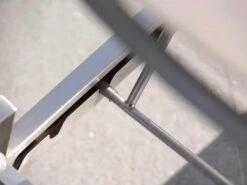 Allround Rollenliege Edelstahl-Textilen Taupe -Gartenmöbel Verkäufe stern allround edelstahl rollenliege textilen taupe detailbild 627x627