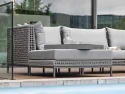 Corda Hockerkissen Für LoungeBeistelltisch|Hocker -Gartenmöbel Verkäufe stern corda hockerkissen 404765 ambientebild 627x627