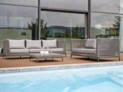 Corda 2-Sitzer Sofa Korpus Synthetikfaser -Gartenmöbel Verkäufe stern corda sofa ambientebild 627x627